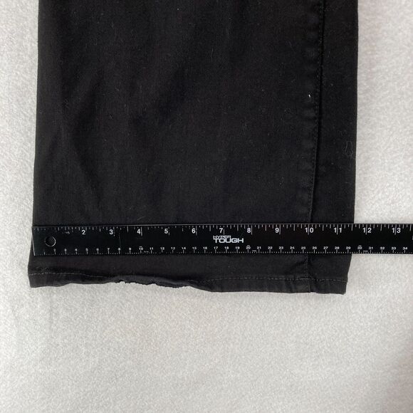 Good American Jeans Women's‎ Plus 22 Flared Leg Black Stretch Denim Button Fly - Picture 9 of 11